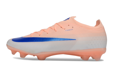 Men's Nike Air Zoom Mercurial Vapor 17 Elite FG Football Boots - Peach/Electric Blue/Soft Coral