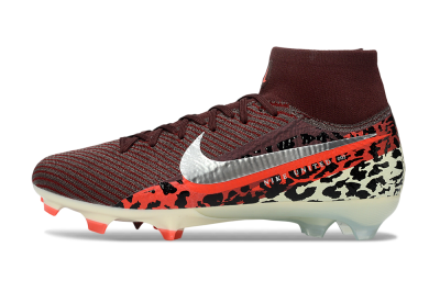 Men's Nike Air Zoom Mercurial Superfly 10 Elite FG Football Boots - Maroon/Scarlet Blaze/Crimson Spice