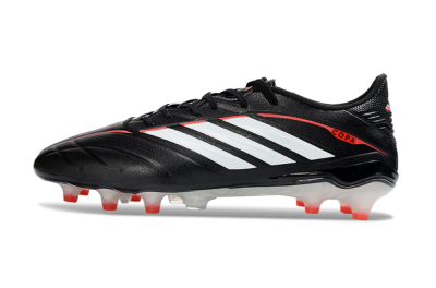 Men's Adidas Copa Pure 4 Elite FG Football Boots - Black/Crimson Red/White
