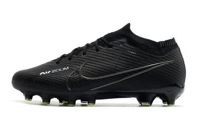 Unisex Nike Air Zoom Mercurial Vapor 15 Elite AG Football Boots - Black