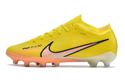 Unisex Nike Air Zoom Mercurial Vapor 15 Elite AG Football Boots - Yellow/Pink