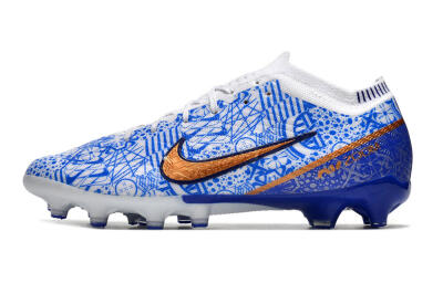 Unisex Nike Air Zoom Mercurial Vapor 15 Elite AG Football Boots - Blue/White