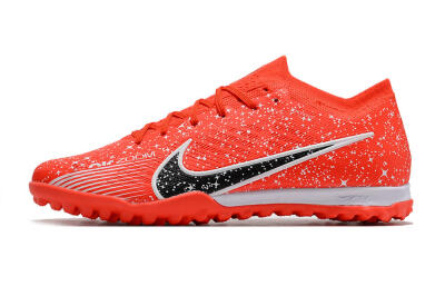 Men's Nike Air Zoom Mercurial Vapor 15 Elidte TF Football Shoes - Red/Black/White