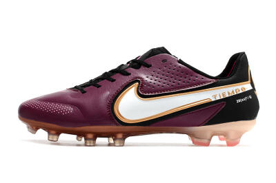 Men's Nike Tiempo Legend 9 Elite FG Football Boots - Red/Black/White