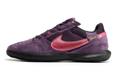 Men's Nike Streetgato IC Football Shoes - Purple/Pink
