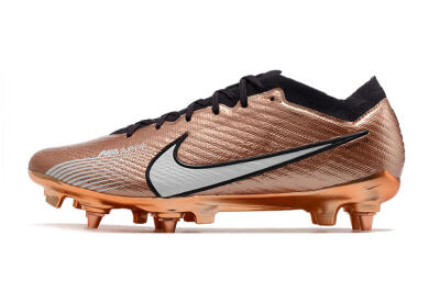 Men's Nike Air Zoom Mercurial Vapor 15 Elite SG Football Boots - Gold/White/Black