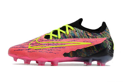 Men's Nike Phantom GX Elite FG Football Boots - Pink/Rainbow