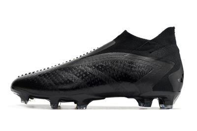 Men's Adidas Predator Accuracy+ FG Football Boots - Black/Grey