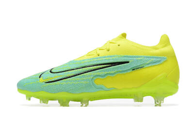 Men's Nike Phantom GX Elite FG Football Boots - Green/Blue/Black