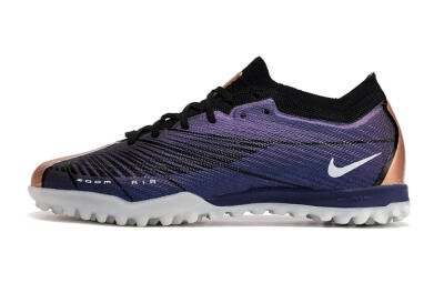 Men's Nike Air Zoom Mercurial Vapor 15 Elite TF Football Shoes - Purple/Black