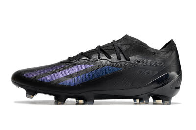 Men's Adidas x Speedportal.1 FG Football Boots - Black/Blue