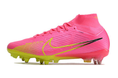 Men's Nike Air Zoom Mercurial Superfly 9 Elite SG Football Boots - Pink/Green/Black
