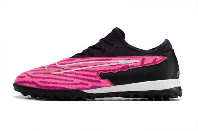 Men's Nike React Phantom GX Pro TF Football Shoes - Pink/White/Black
