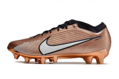 Men's Nike Air Zoom Mercurial Vapor 15 Elite AG Football Boots - Gold/White/Black