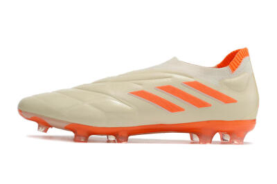 Men's Adidas Copa Pure+ FG Football Boots - White/Orange