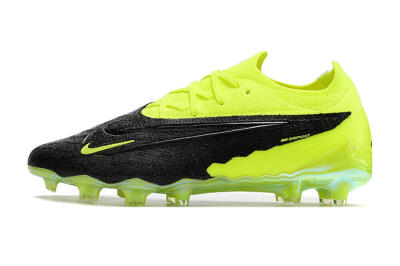 Men's Nike Phantom GX Elite FG Football Boots - Black/Green