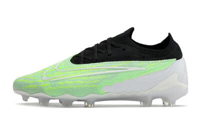 Men's Nike Phantom GX Elite FG Football Boots - White/Green/Black