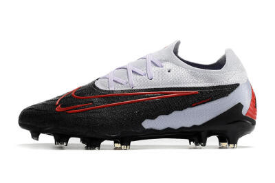Men's Nike Phantom GX Elite FG Football Boots - Black/White/Red