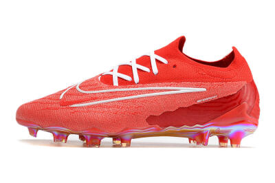 Men's Nike Phantom GX Elite FG Football Boots - Red/White