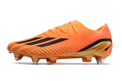 Men's Adidas X Speedportal.1 SG Football Boots - Orange/Black