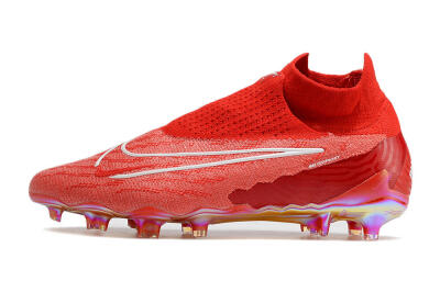 Men's Nike Phantom GX Elite DF Link FG Football Boots - Red/White