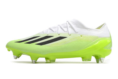 Men's Adidas X Speedportal.1 SG Football Boots - Green/Black/White