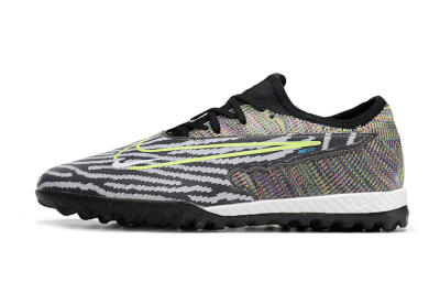 Men's Nike React Phantom GX Pro TF Football Shoes - Black/Grey/Yellow