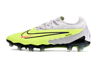 Men's Nike Phantom GX Elite AG Football Boots - Grey/Yellow/Black