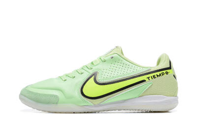 Men's Nike Tiempo Legend 9 IC Football Shoes - Green/Black