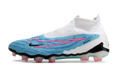 Men's Nike Phantom GX Elite DF FG Football Boots - Blue/Pink/White