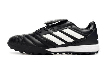 Men's Adidas Copa Gloro TF Football Shoes - Black/White