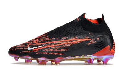 Men's Nike Phantom GX Elite DF Link FG Football Boots - Black/Red/White