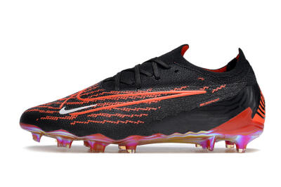 Men's Nike Phantom GX Elite FG Football Boots - Black/Red/White