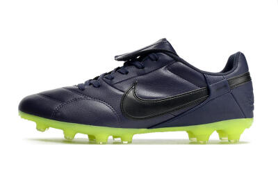Men's Nike Premier 3 FG Football Boots - Blue/Black/Green