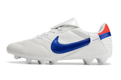 Men's Nike Premier 3 FG Football Boots - White/Blue/Red