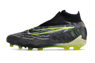Men's Nike Phantom GX Elite DF AG Football Boots - Black/Rainbow