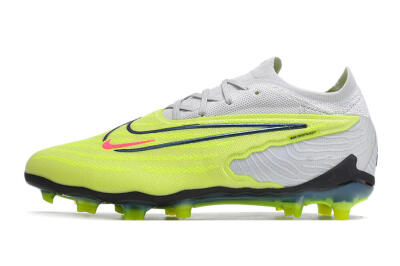Unisex Nike Phantom GX Elite FG Football Boots - Green/Pink/Black/White