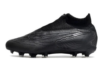 Unisex Nike Phantom GX Elite DF Link FG Football Boots - Black/White/Black