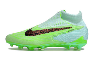 Unisex Nike Phantom GX DF Elite FG Football Boots - Green/Black/Brown