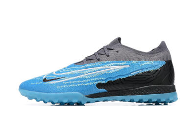 Men's Nike Phantom GX Elite TF Football Shoes - Blue/White/Black