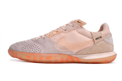 Men's Nike Street Gato IC Football Shoes - Pink/Grey