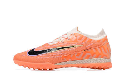 Men's Nike Phantom GX Elite TF Football Shoes - Orange/Black/Purple
