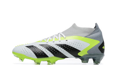 Men's Adidas Predator Accuracy.1 FG Football Boots - White/Black/Yellow