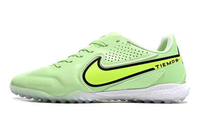 Men's Nike Tiempo Legend 9 TF Football Shoes - Green/Yellow/Black