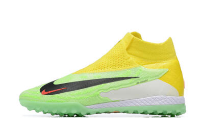 Men's Nike Phantom GX Elite TF Football Shoes - Yellow/Green/Black/Red/White