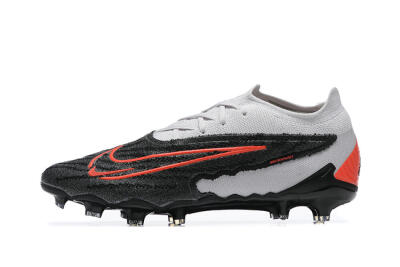 Men's Nike Phantom GX Elite FG Football Boots - Black/White/Red