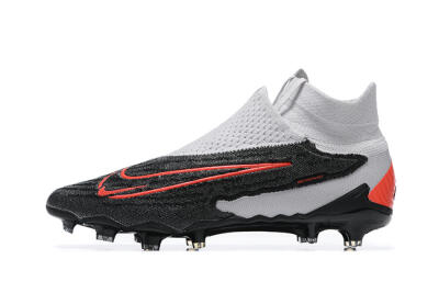 Men's Nike Phantom GX Elite FG Football Boots - Black/White/Red