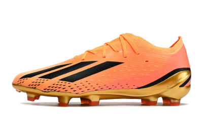 Men's Adidas X Speedportal .1 2022 World Cup Boots FG Football Boots - Orange/Black/Gold