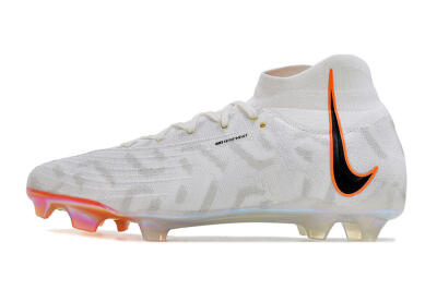Men's Nike Phantom Luna Elite FG Football Boots - White/Black/Orange