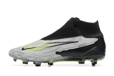 Men's Nike Phantom GX Elite DF FG Football Boots - Grey/Black/Yellow